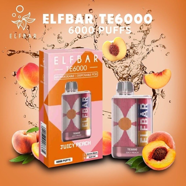 Elfbar TE6000 - Juicy Peach
