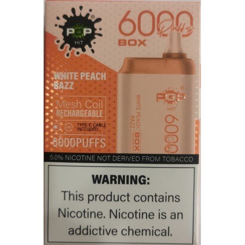 Pophit - White Peach Razz